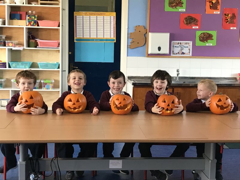 Halloween in Scoil Naomh Cualán