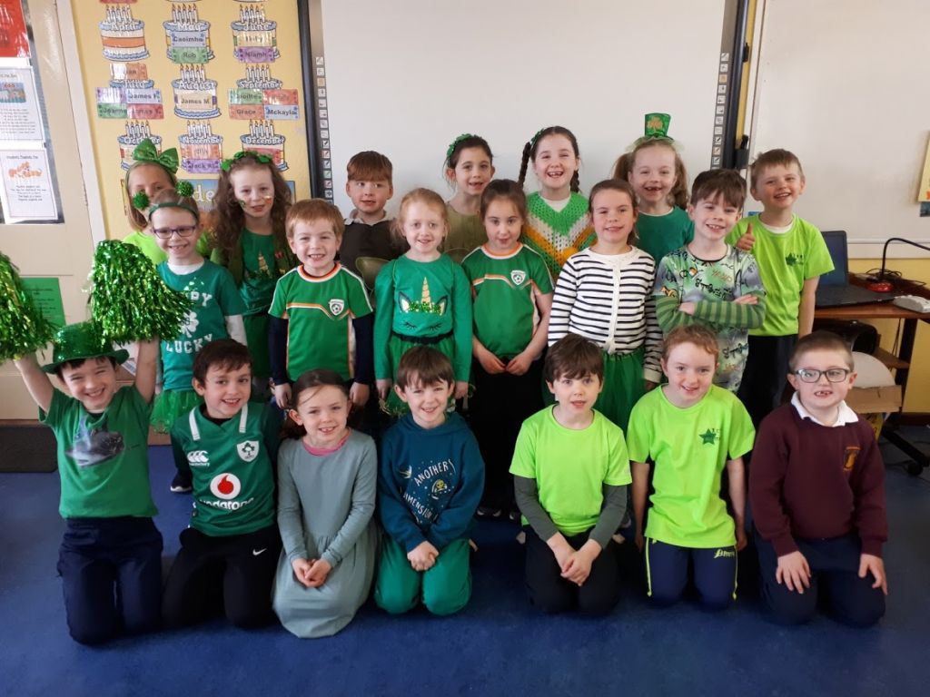 Green Day in Senior Infants