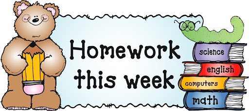 Homework Update from May 25th-29th