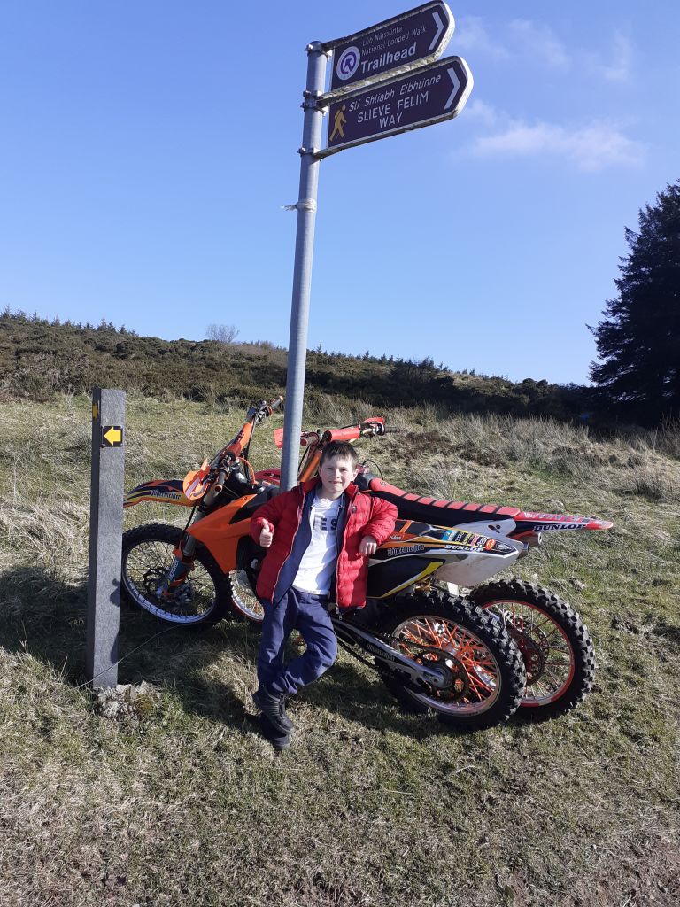 Mikey enjoying his Easter break!