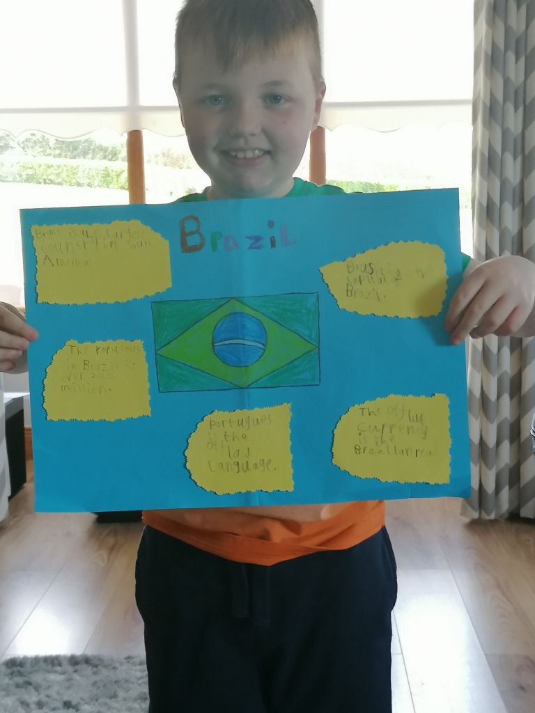 Noah’s project all about Brazil