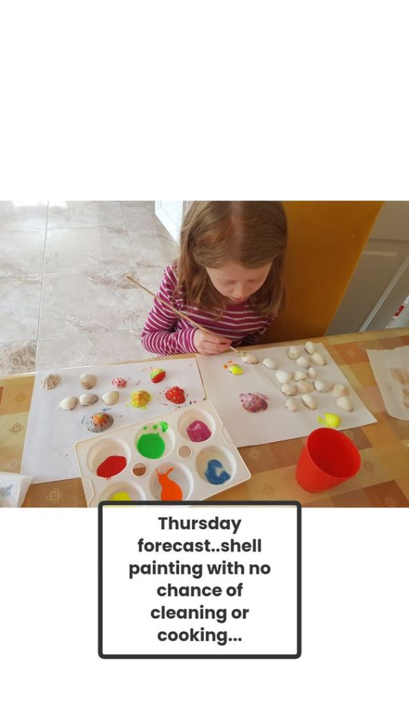Shell painting