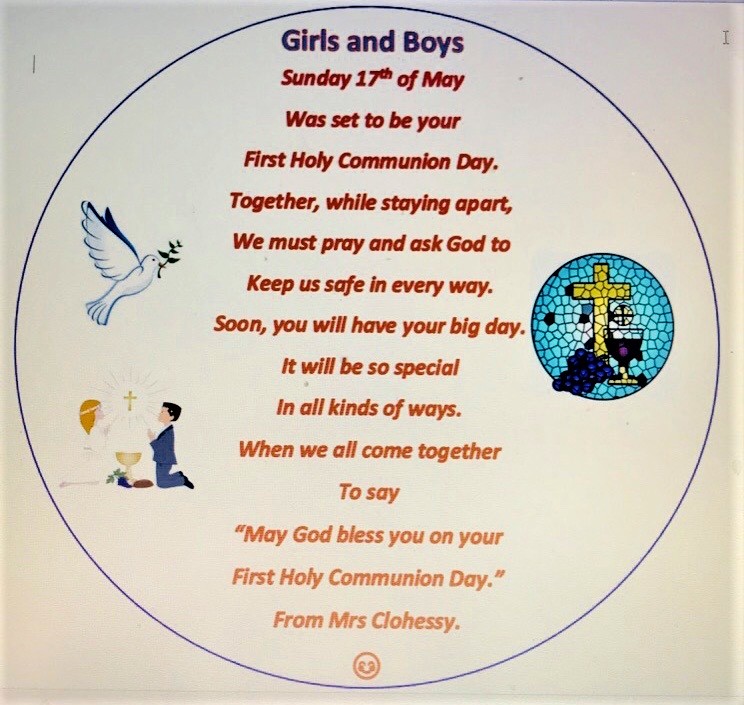 First Holy Communion