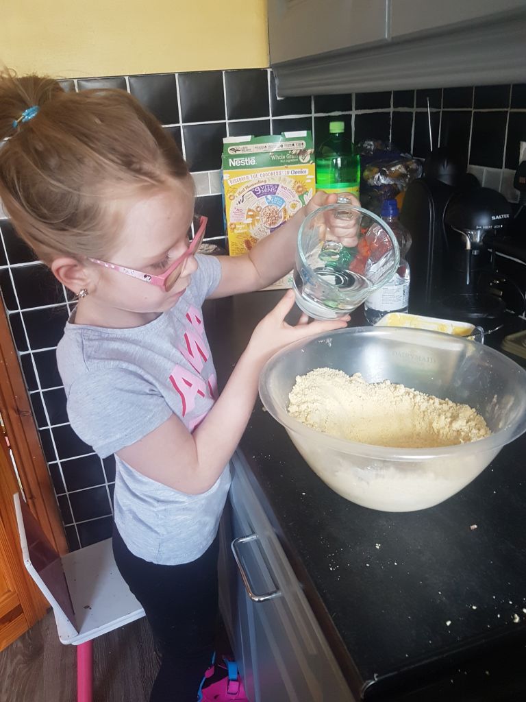 Baking at McKayla’s house