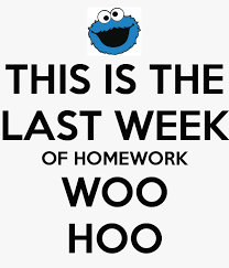 Homework Update June 2nd-5th