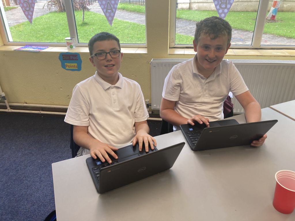Project work in fifth class