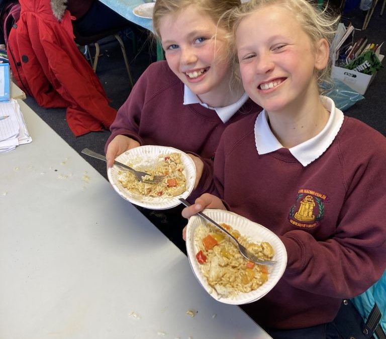 Cookery Lesson in Rang 4