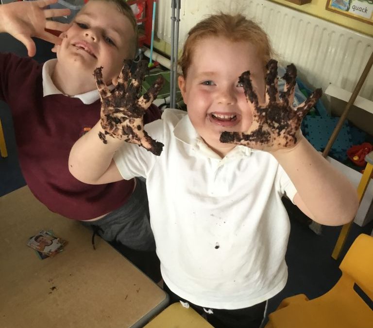 Messy fun!