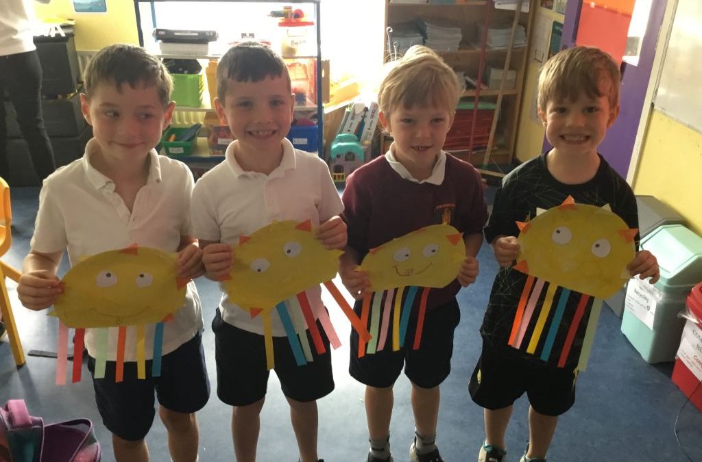 Summer Art in Senior Infants
