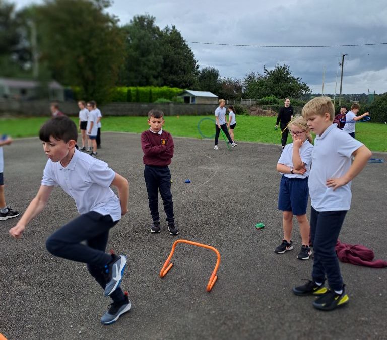 Enjoying ‘September Circuits’ in 4th Class