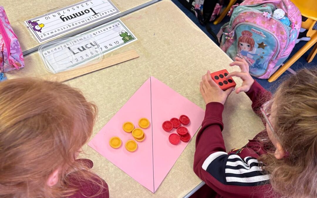 Maths Stations in Juniors